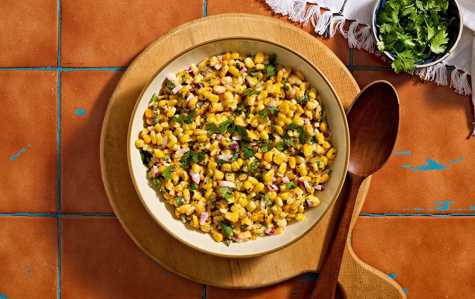 Cotija Cremosa Mexican Street Corn Salad
