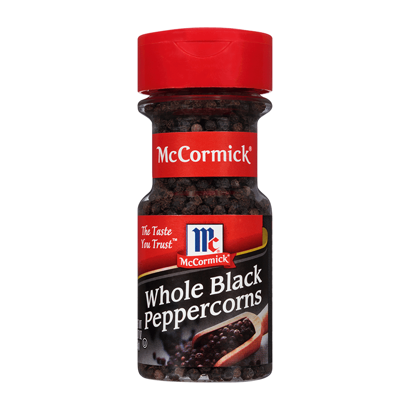 black peppercorns whole