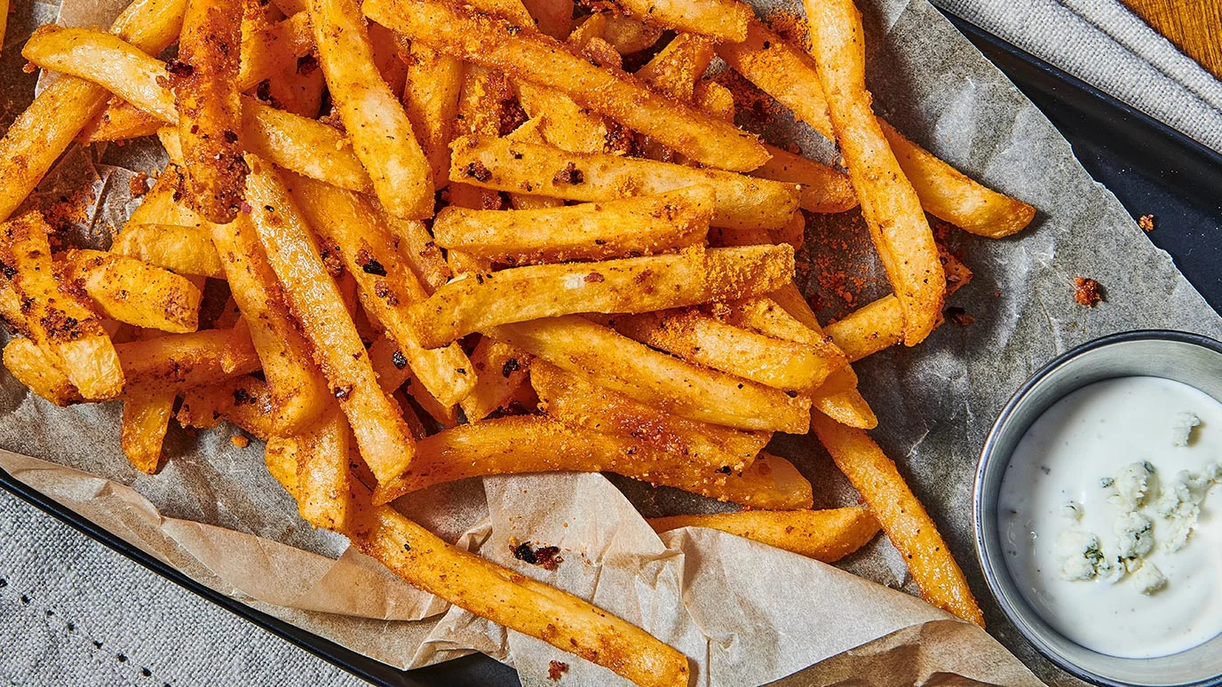 Air Fryer French Fries: Buffalo Fries