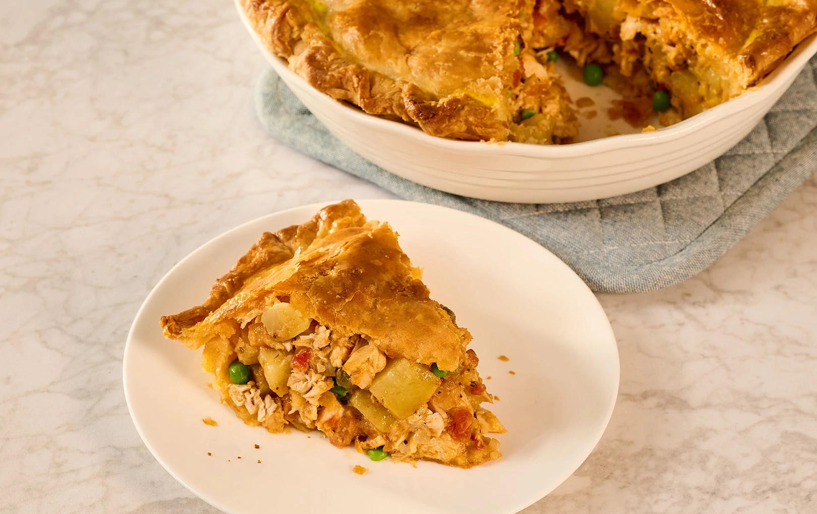 Tuscan Chicken Pot Pie