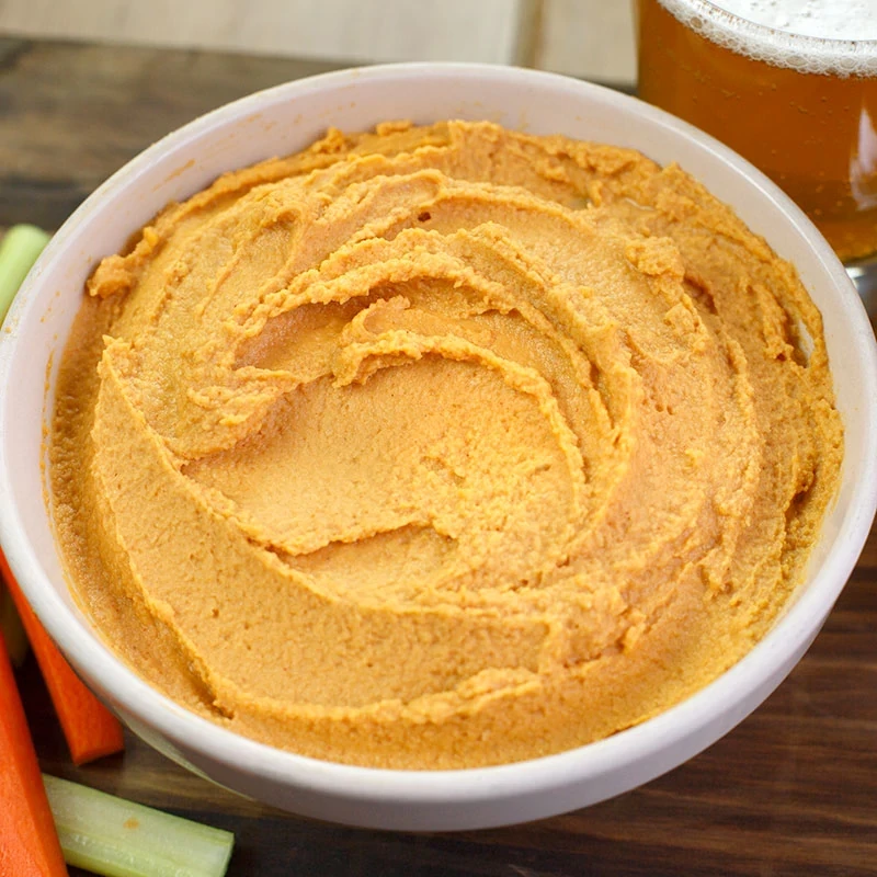 Frank's RedHot Buffalo Hummus Frank's RedHot Buffalo Hummus