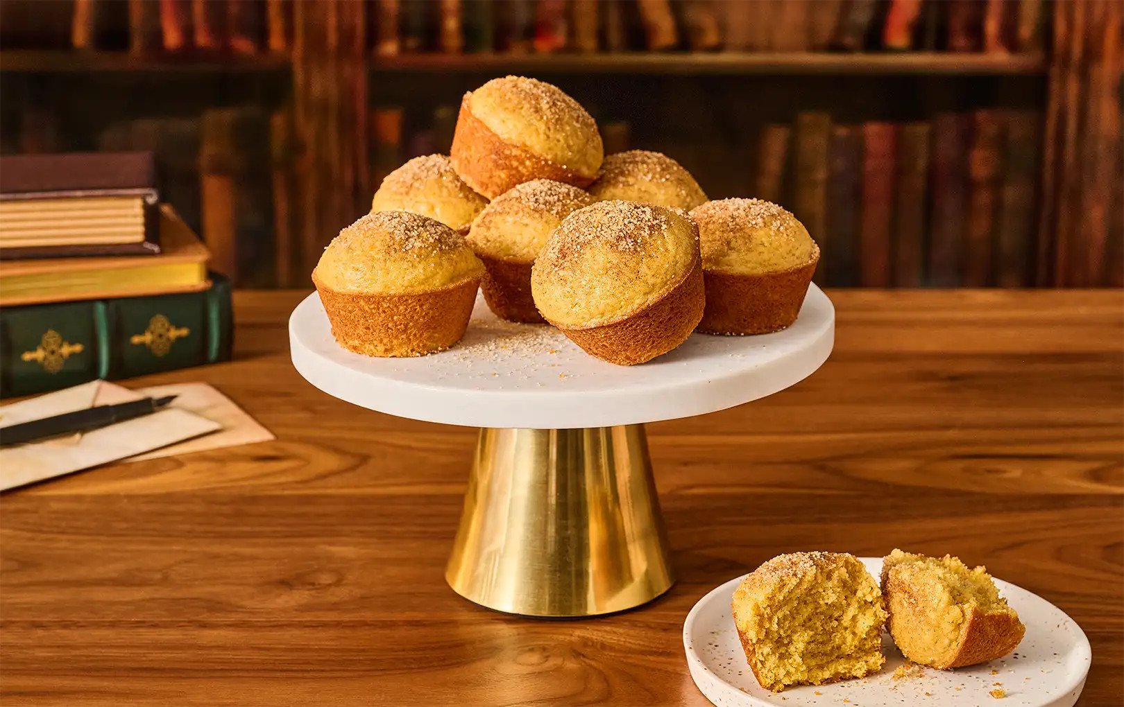 Pumpkin Pasty Finishing Sugar Muffins