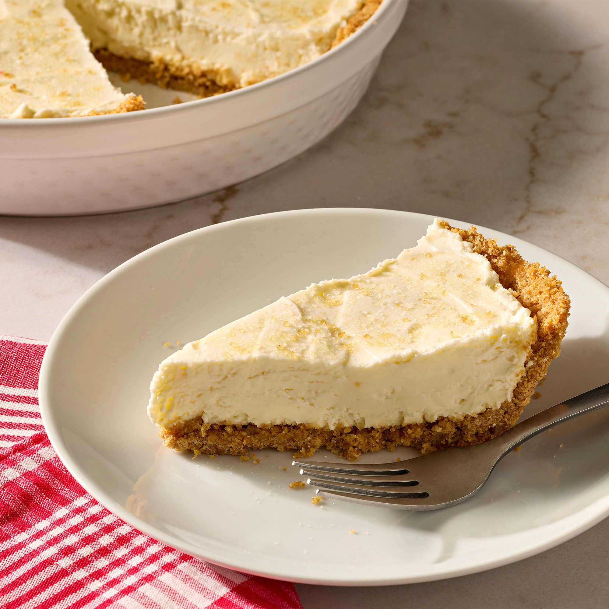 No Bake Salted Caramel Cheesecake
