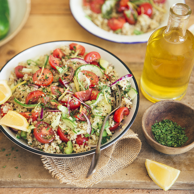 Salade fraîcheur au quinoa et persil BIO