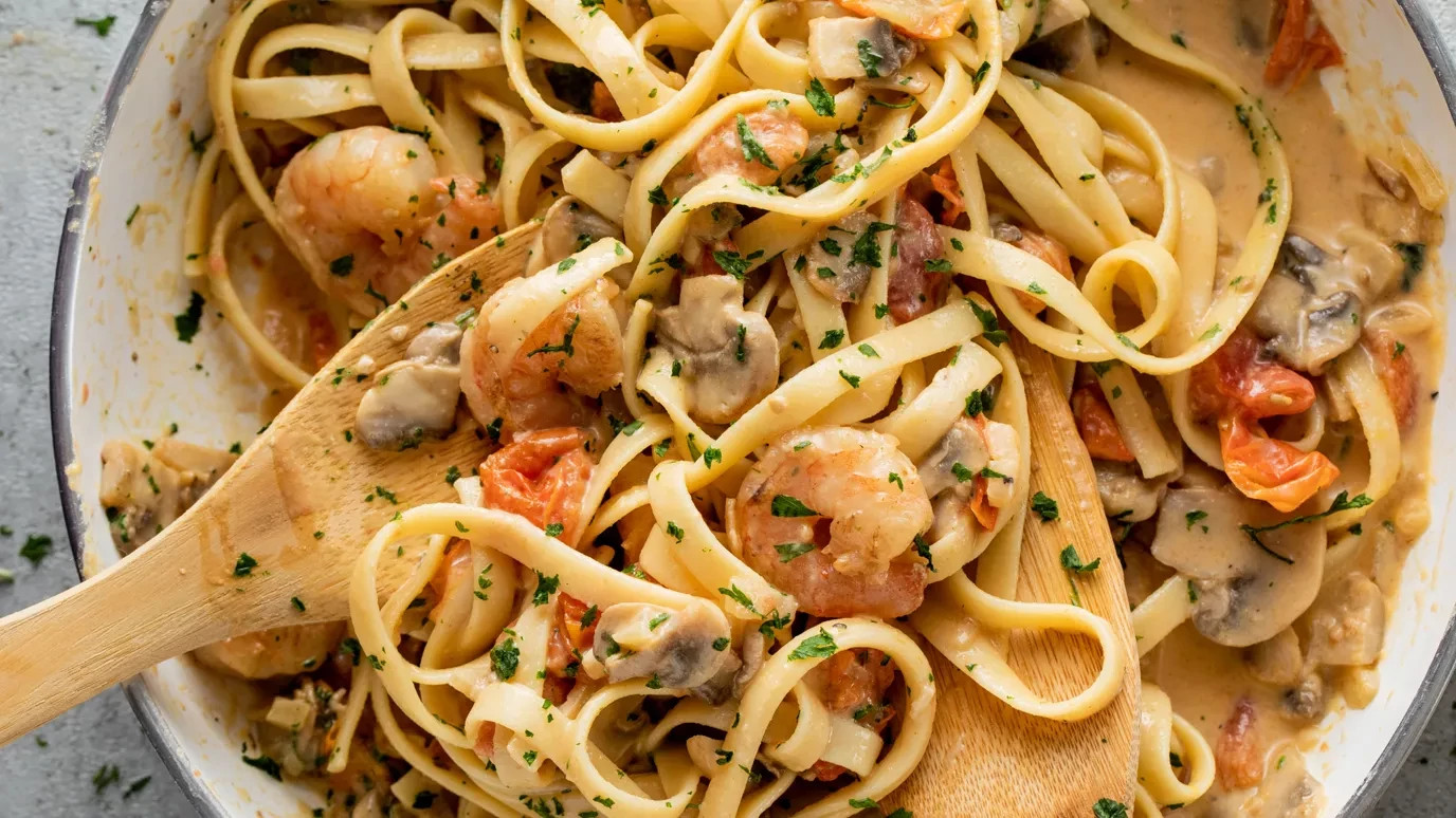 Shrimp Fettuccine