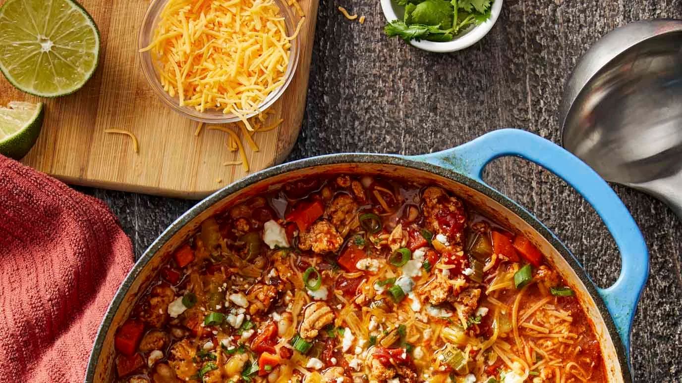 Easy Buffalo Turkey Chili