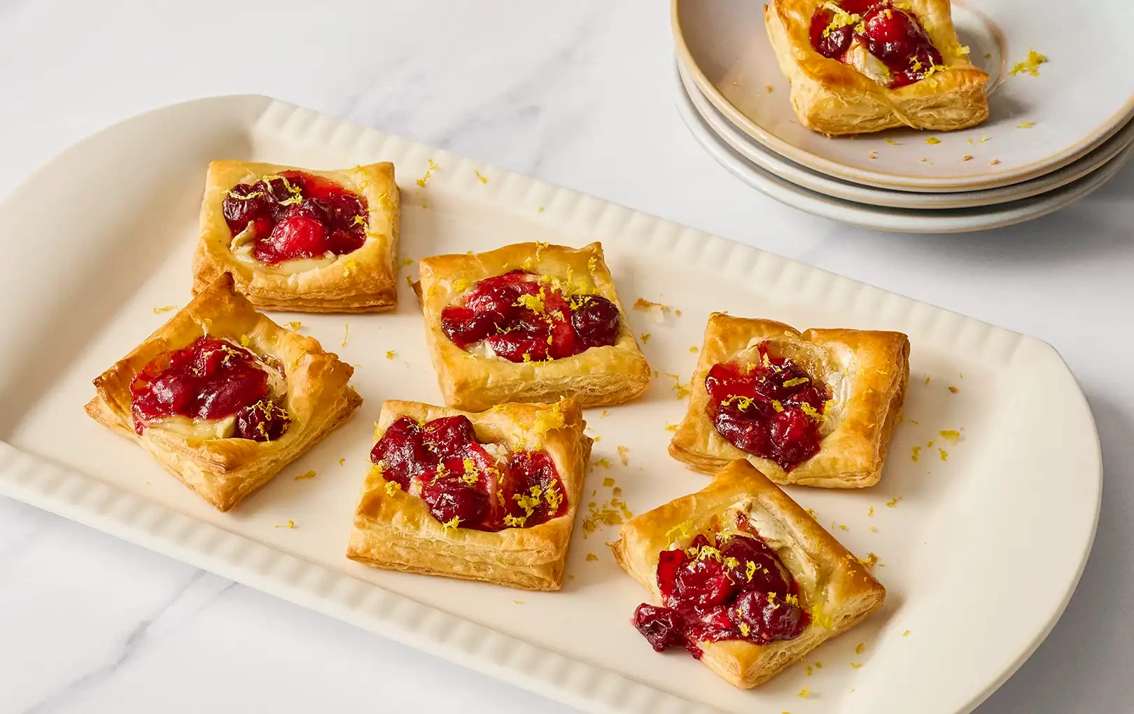 Cranberry Brie Bites
