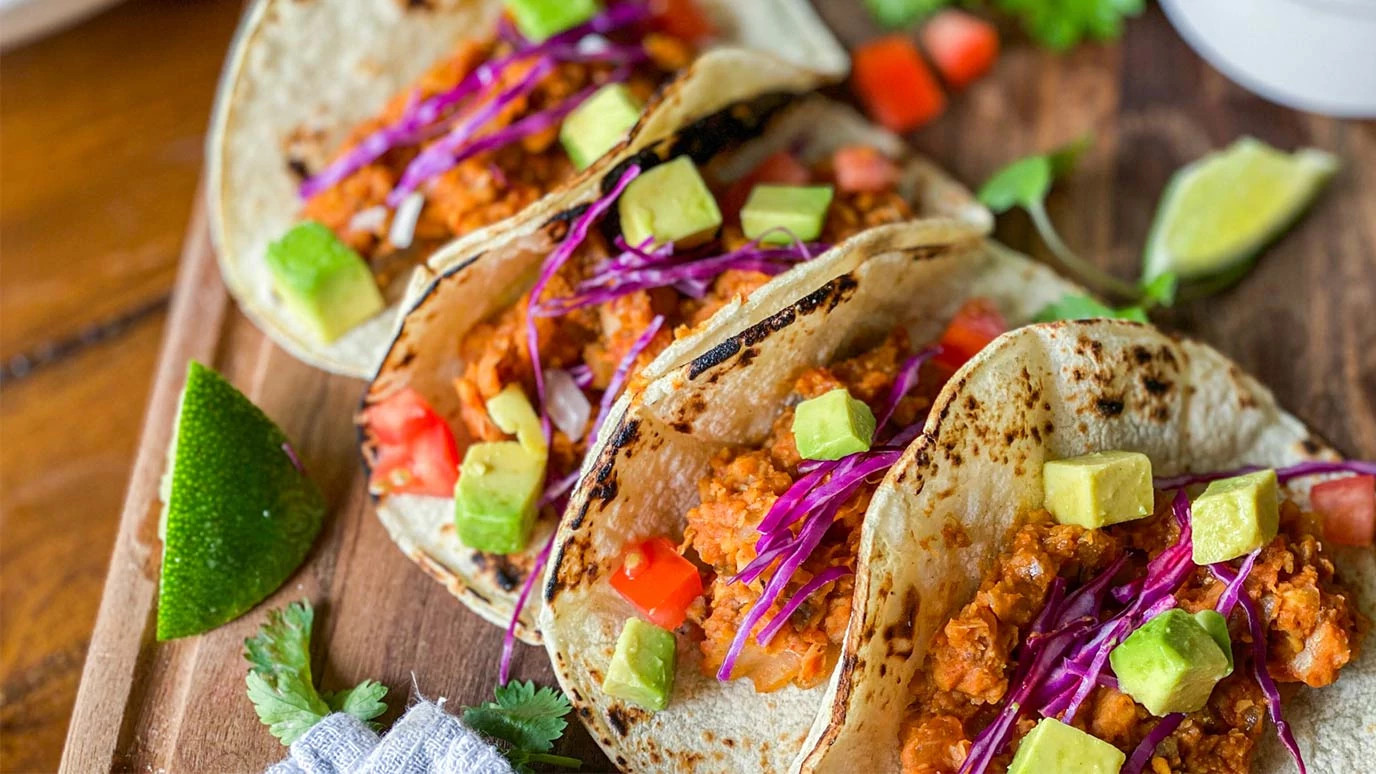 Vegan Chorizo Tacos