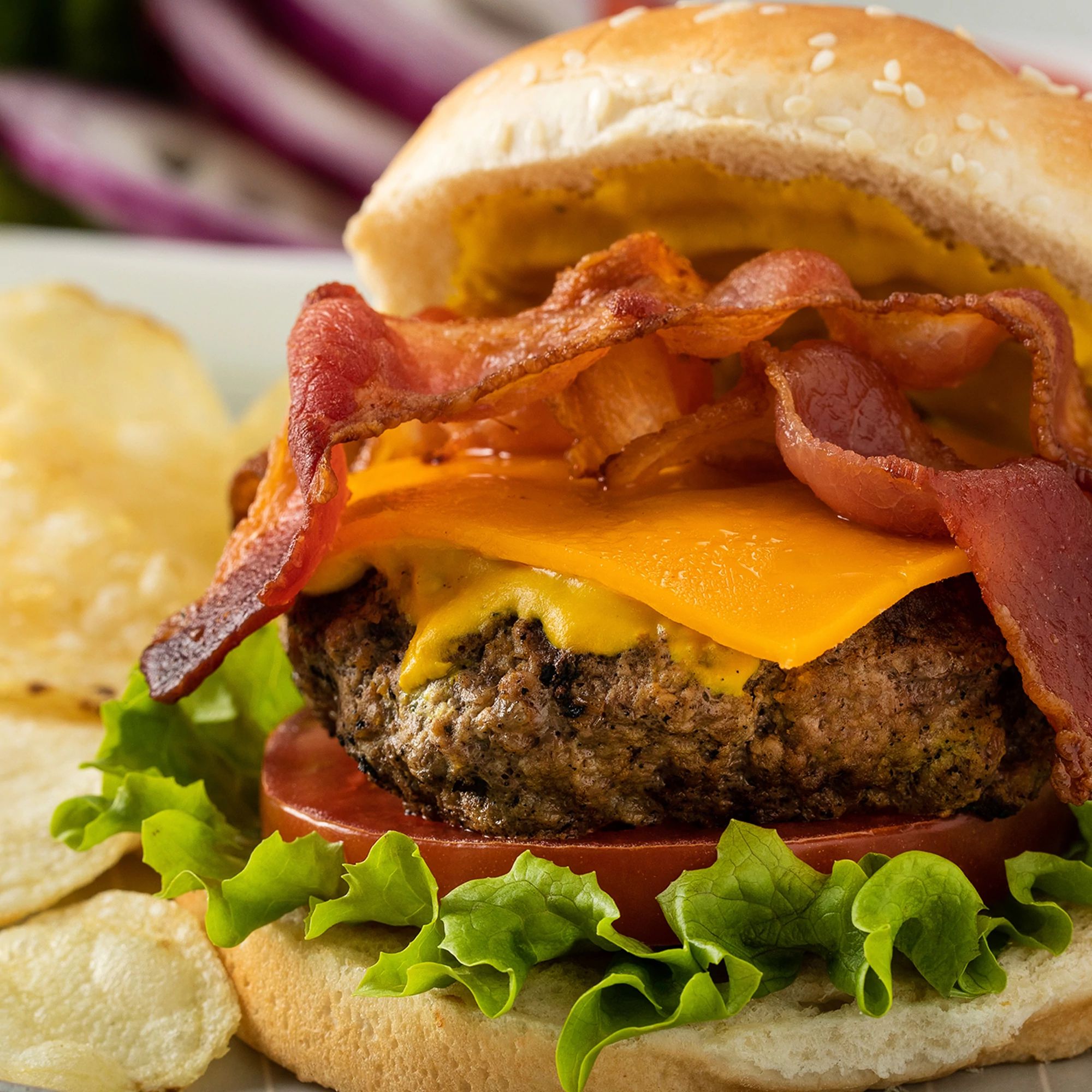All American Bacon Burger
