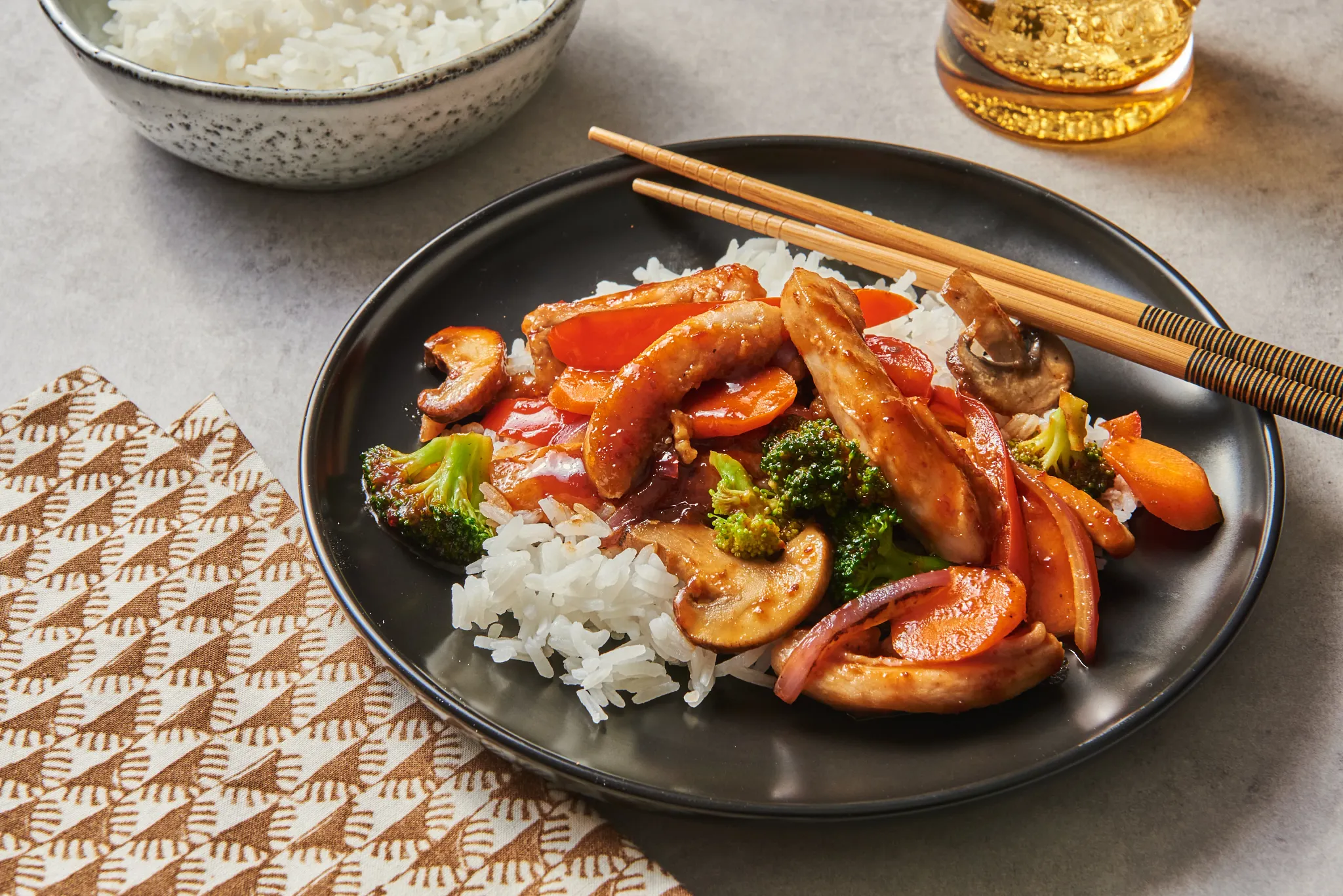 Sweet Soy Chicken and Veggie Stir Fry