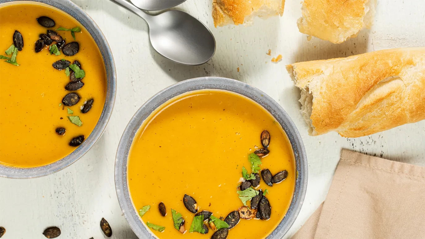 Creamy Ginger Butternut Squash Soup