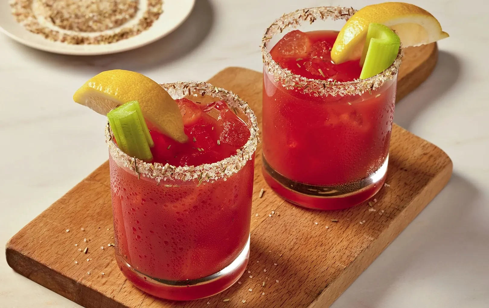 Smoky Garlic and Rosemary Bloody Mary