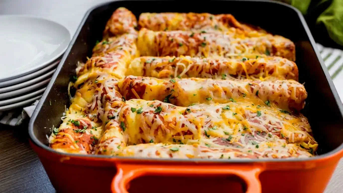 Franks RedHot Enchiladas z Kurczakiem w Stylu Buffalo