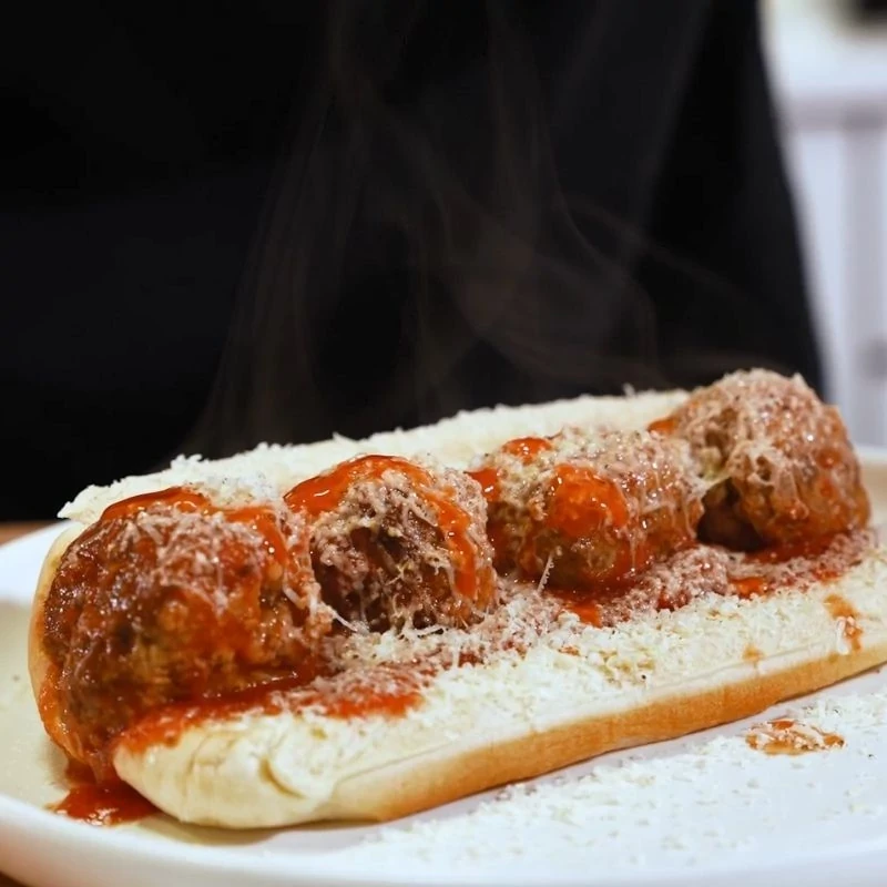 Frank's RedHot Meatball Sub Frank's RedHot Meatball Sub