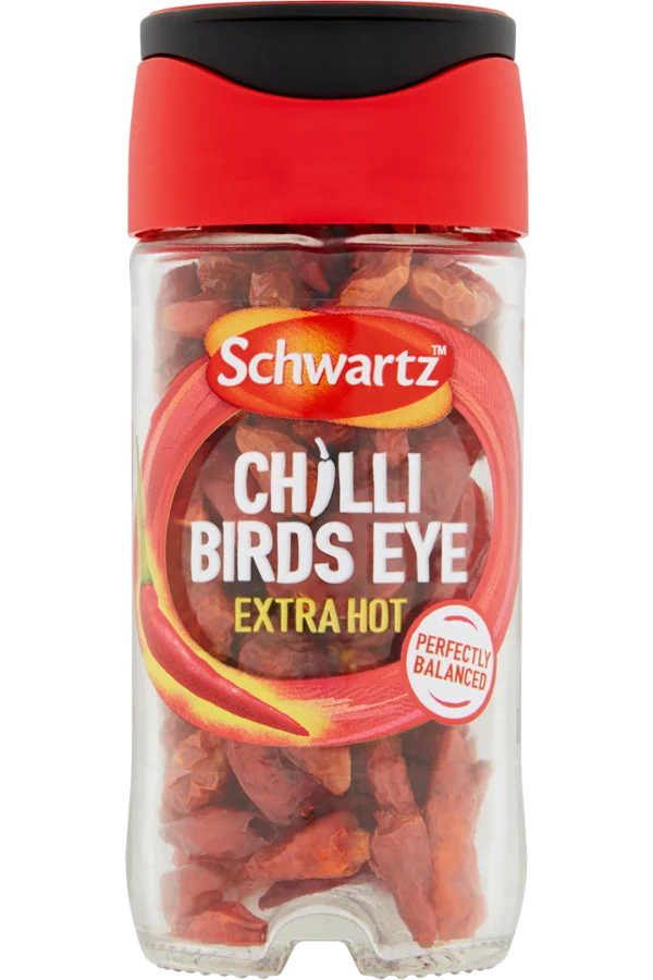 Bird's Eye Chillies 11g - Dried & Whole