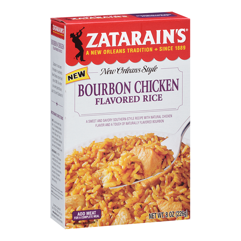 bourbon chicken flavored rice