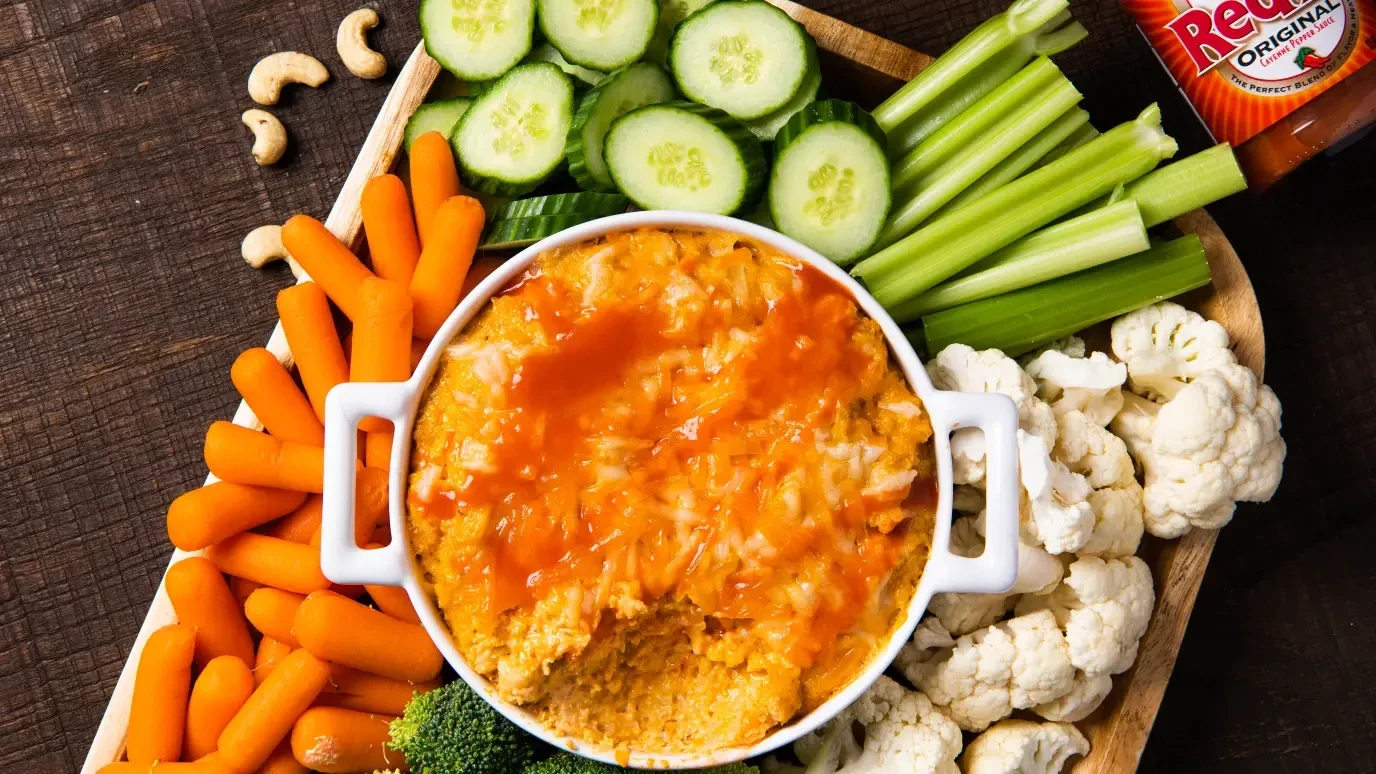 Vegan Buffalo 'Chicken' Dip