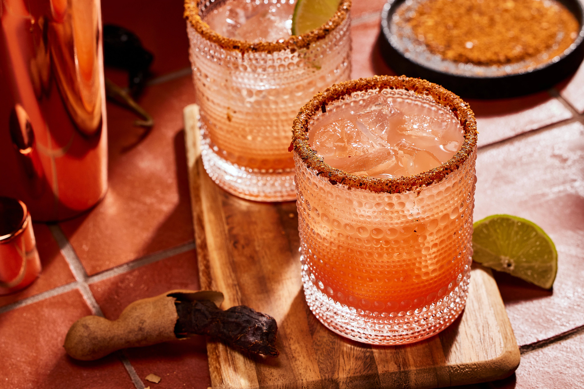 Guava Margarita with Tamarind and Pasilla Chile