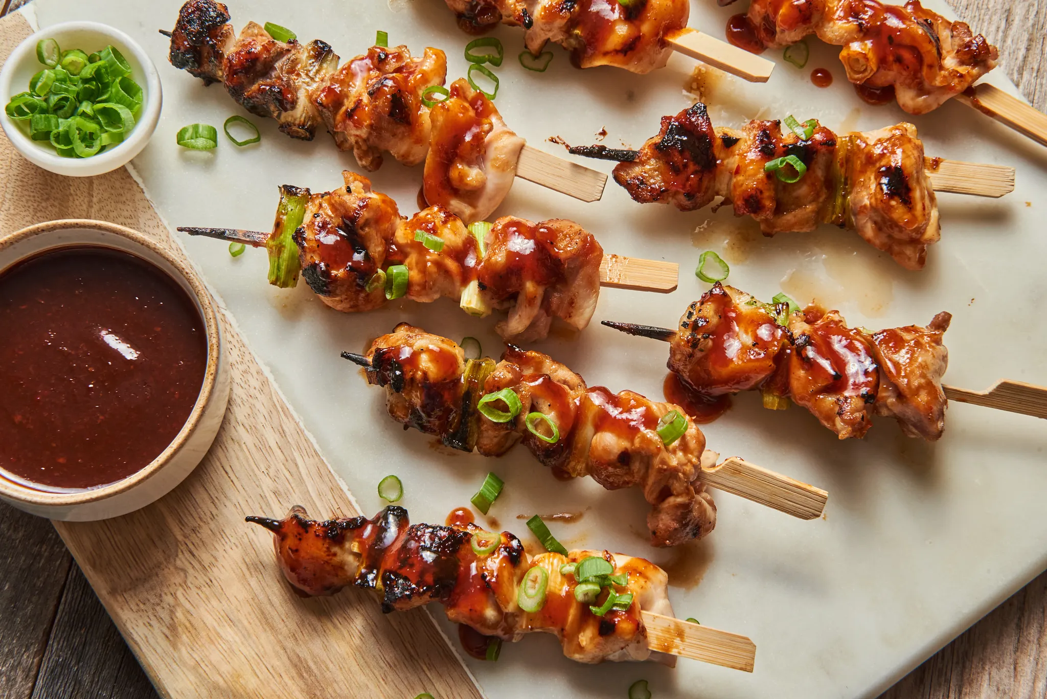 Sweet Soy Chicken Skewers