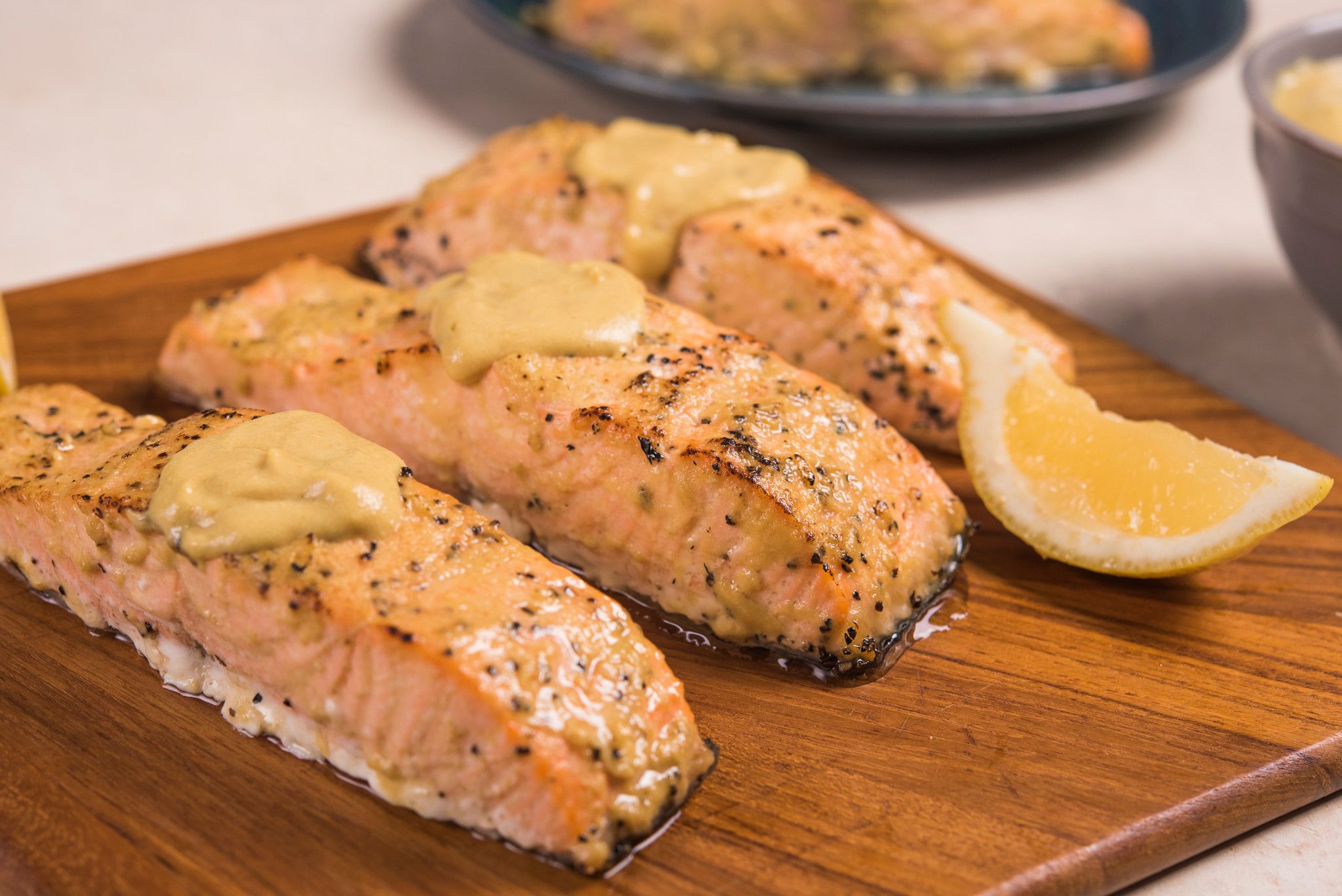 Dijon Mustard Salmon