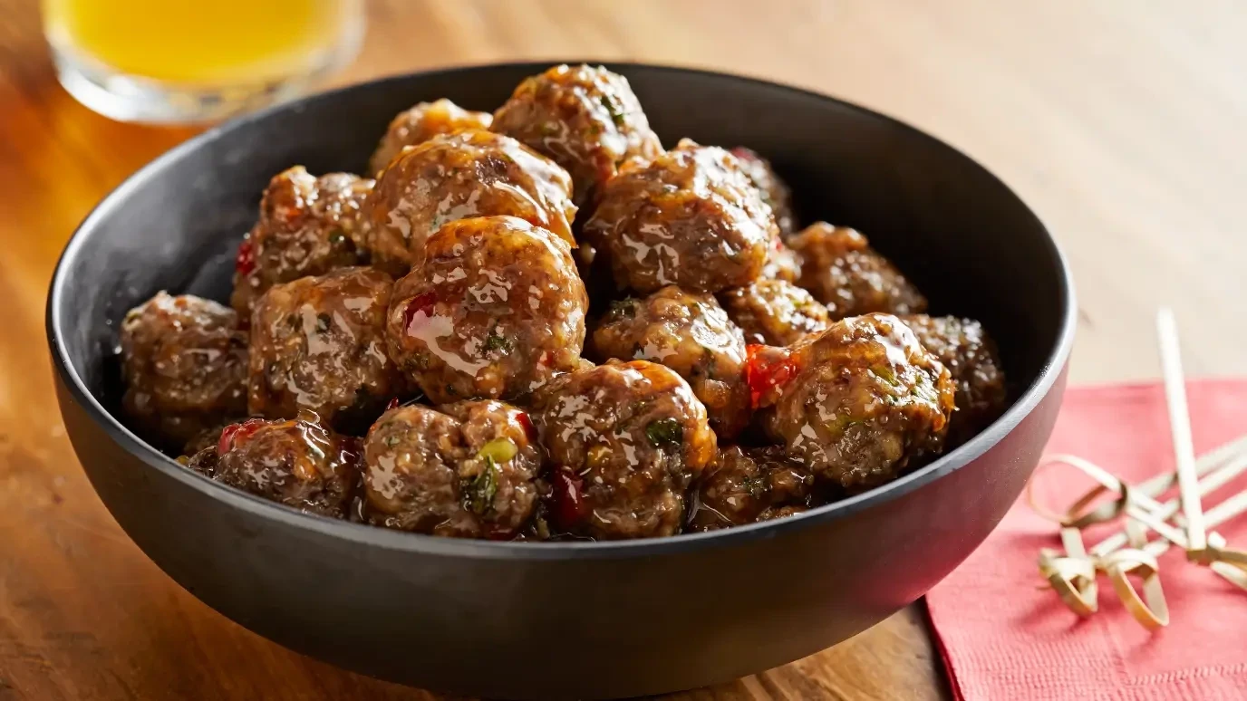 Frank's RedHot Sweet Chili Meatballs Recipe