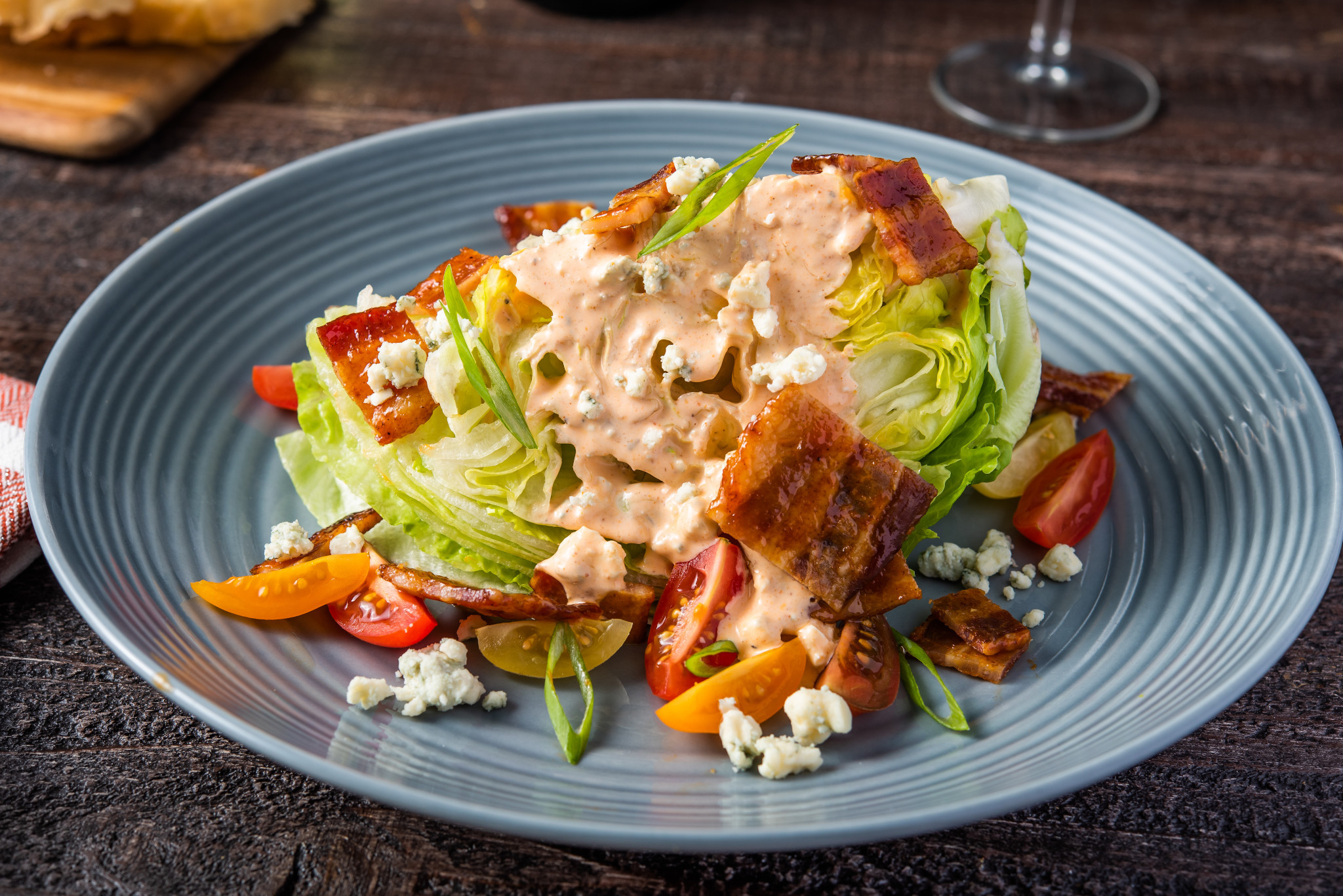 OLD BAY® Hot Sauce Spiked Wedge Salad