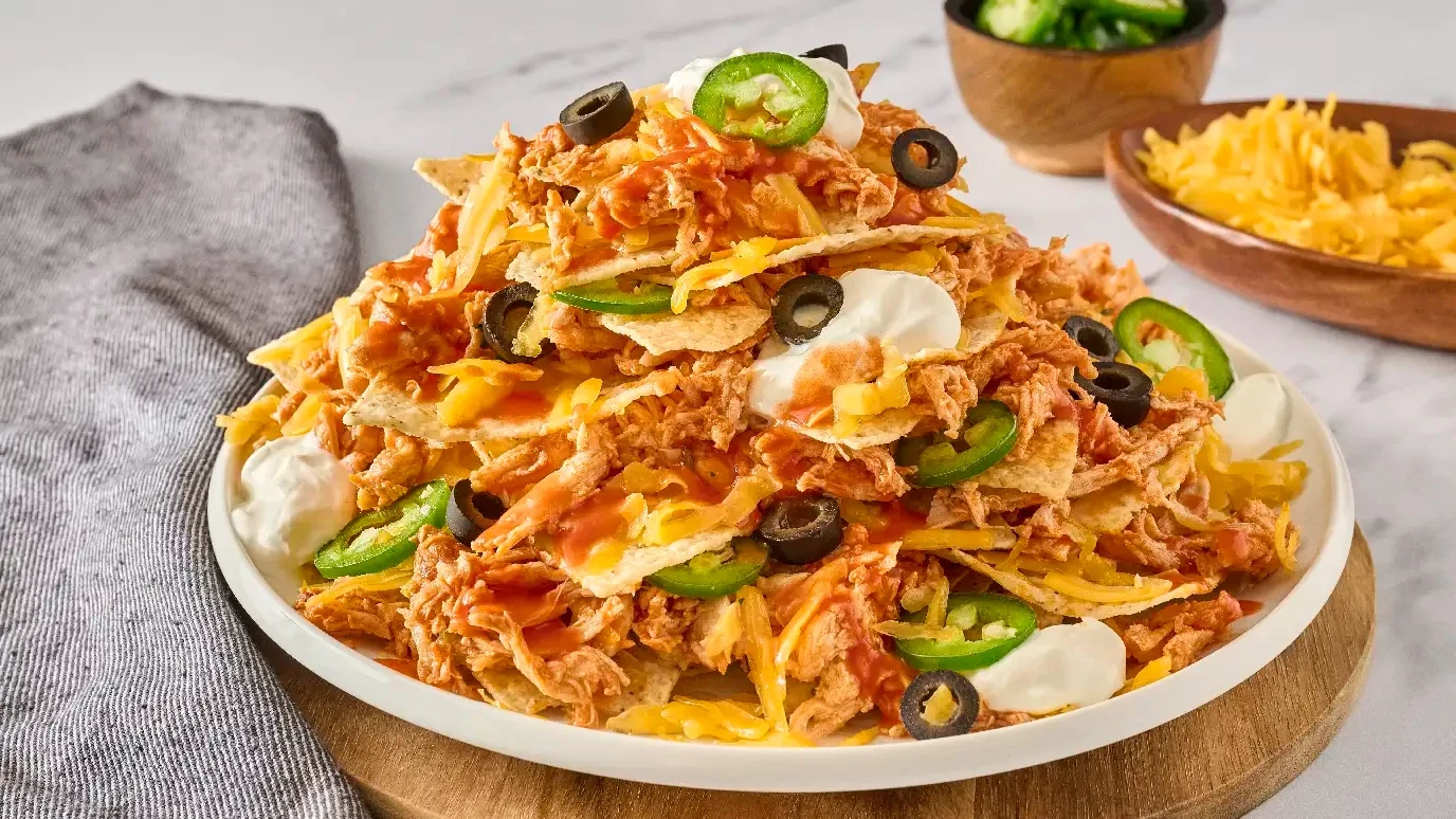 Buffalo Chicken Nachos