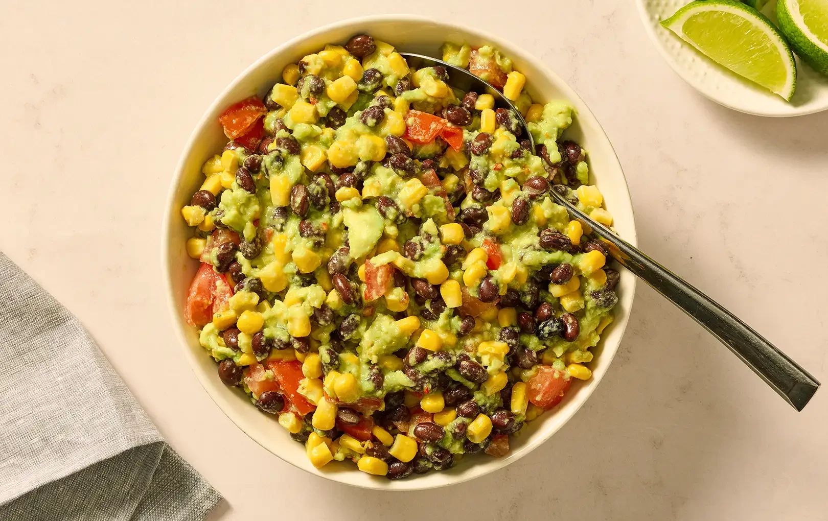 Black Bean and Corn Guacamole