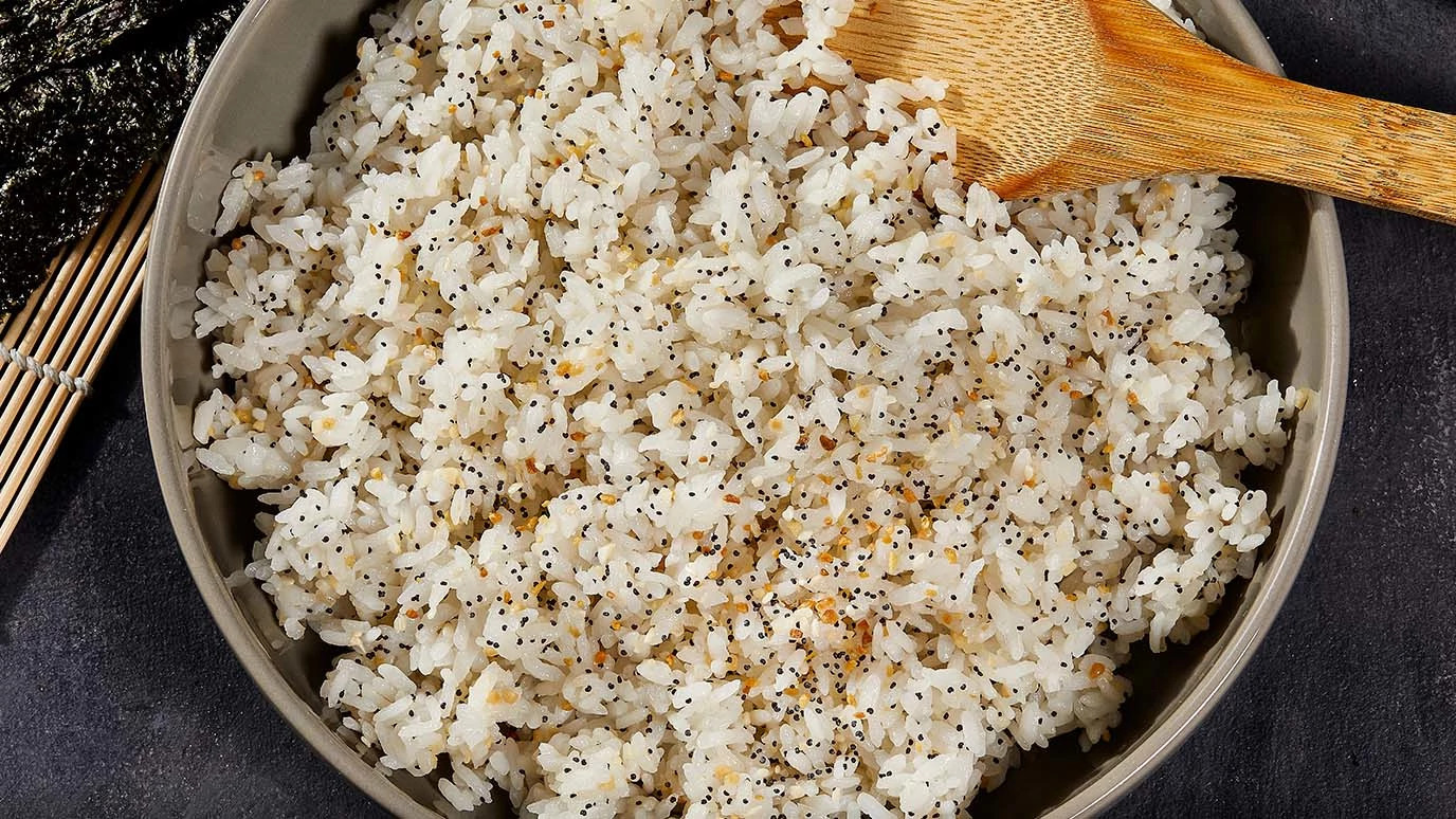 Everything Bagel Seasoned Sushi Rice
