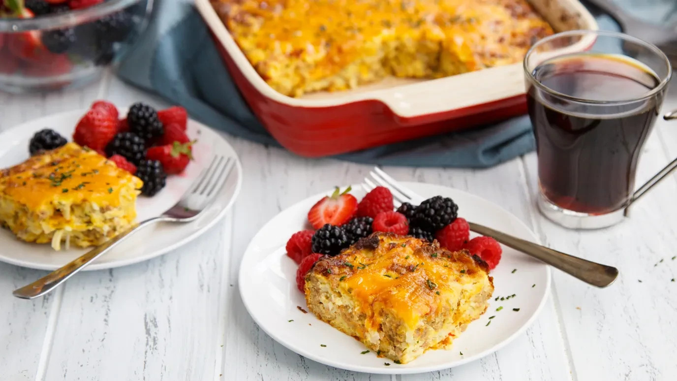Turkey Breakfast Casserole