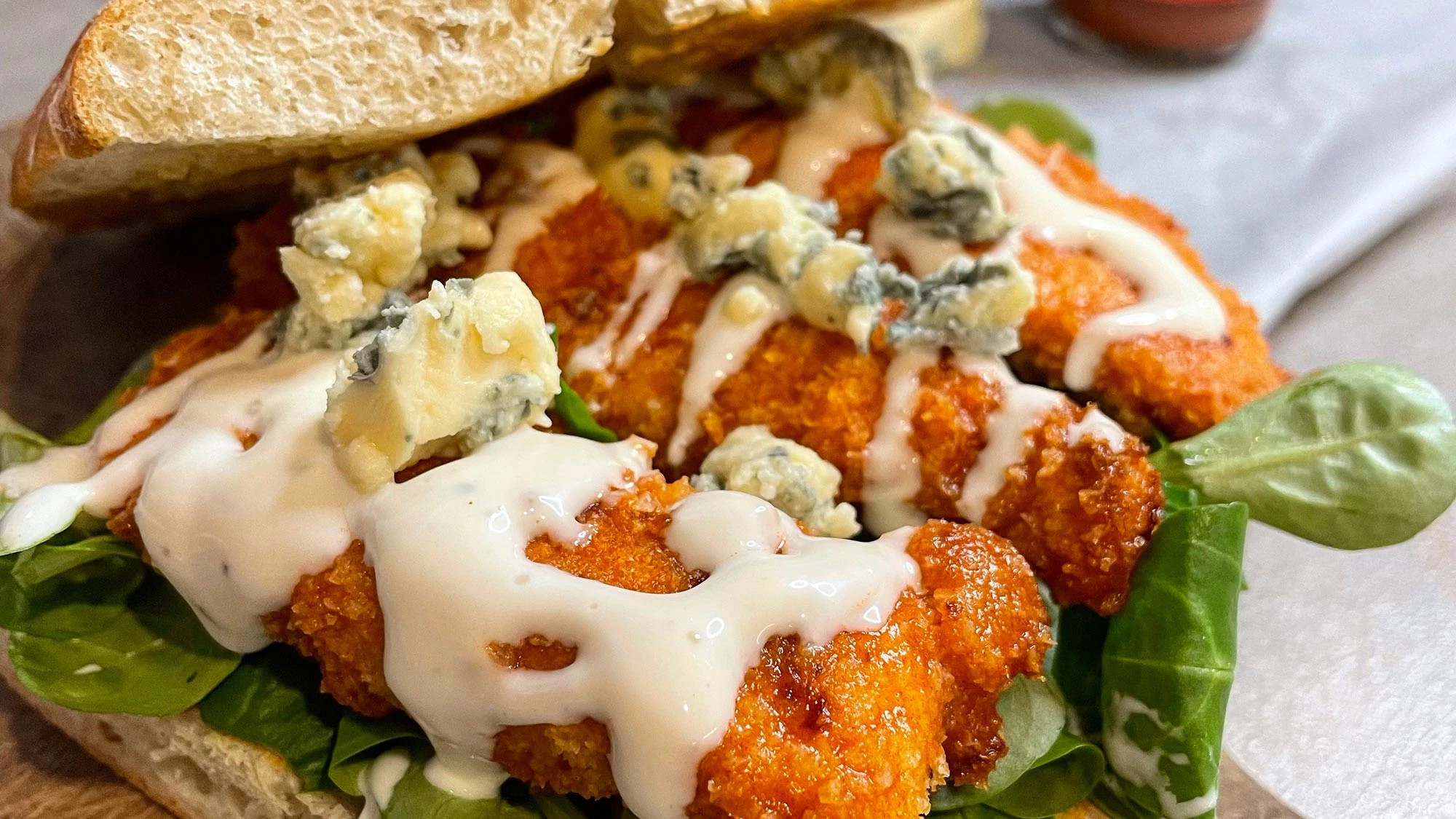 @DublinFoodieTwins – Frank’s goujons in ciabatta