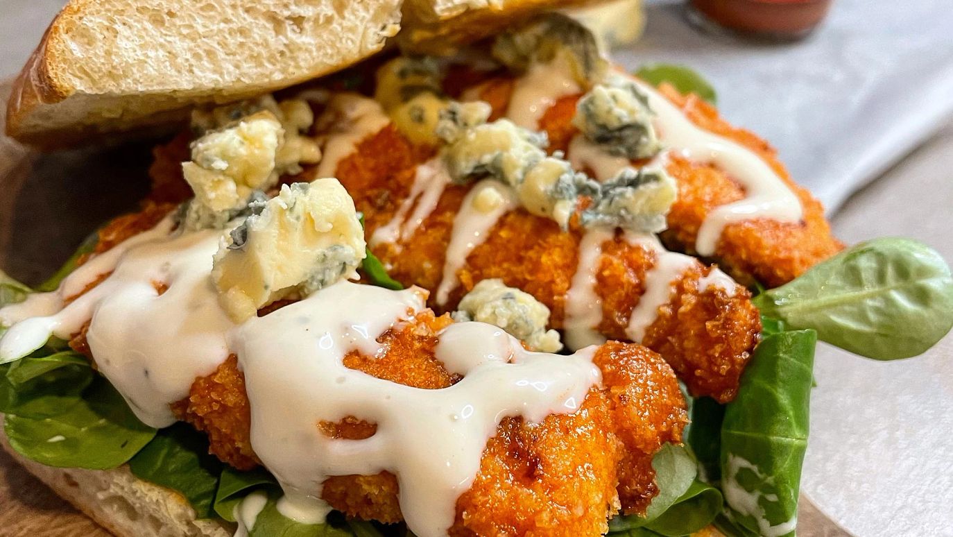 @DublinFoodieTwins – Frank’s goujons in ciabatta