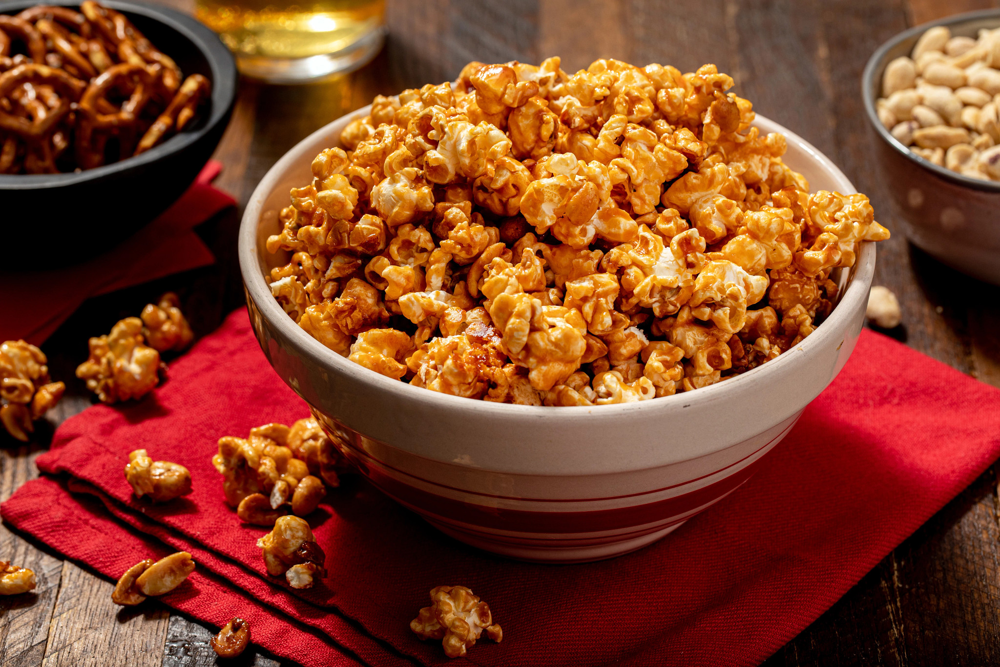 kicked up caramel popcorn
