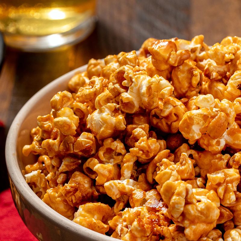 kicked up caramel popcorn kicked up caramel popcorn