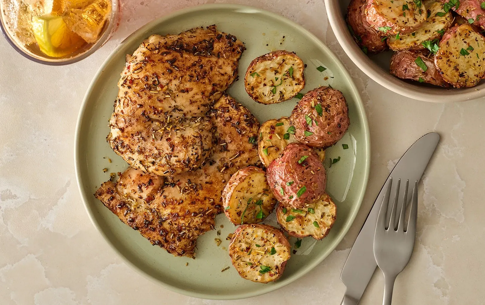Rosemary Lemon Chicken & Potatoes