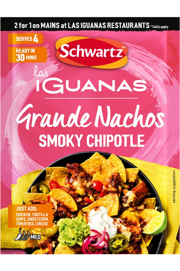 Las Iguanas Grande Nachos Recipe Mix