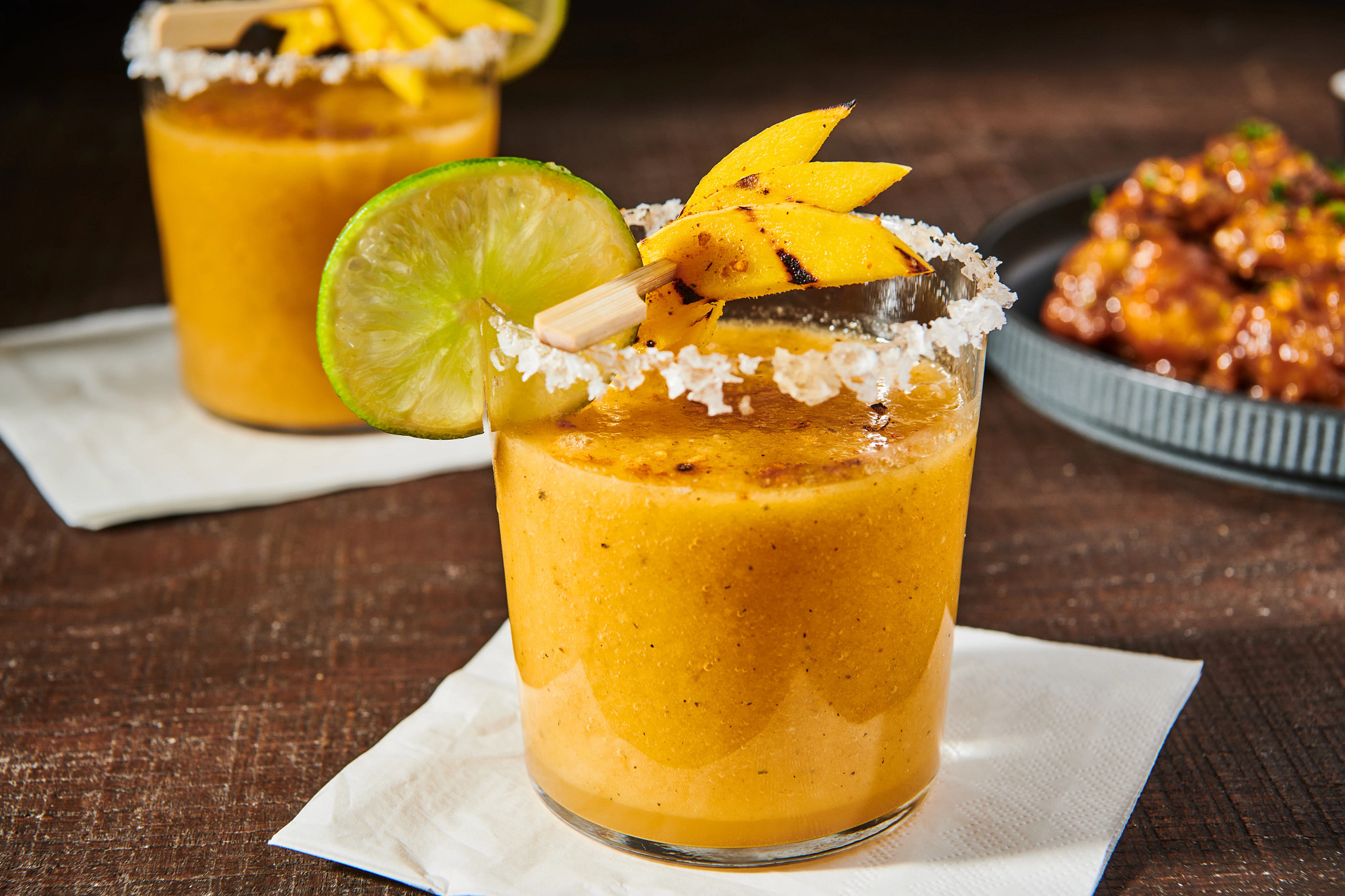 Grilled Mango Margarita