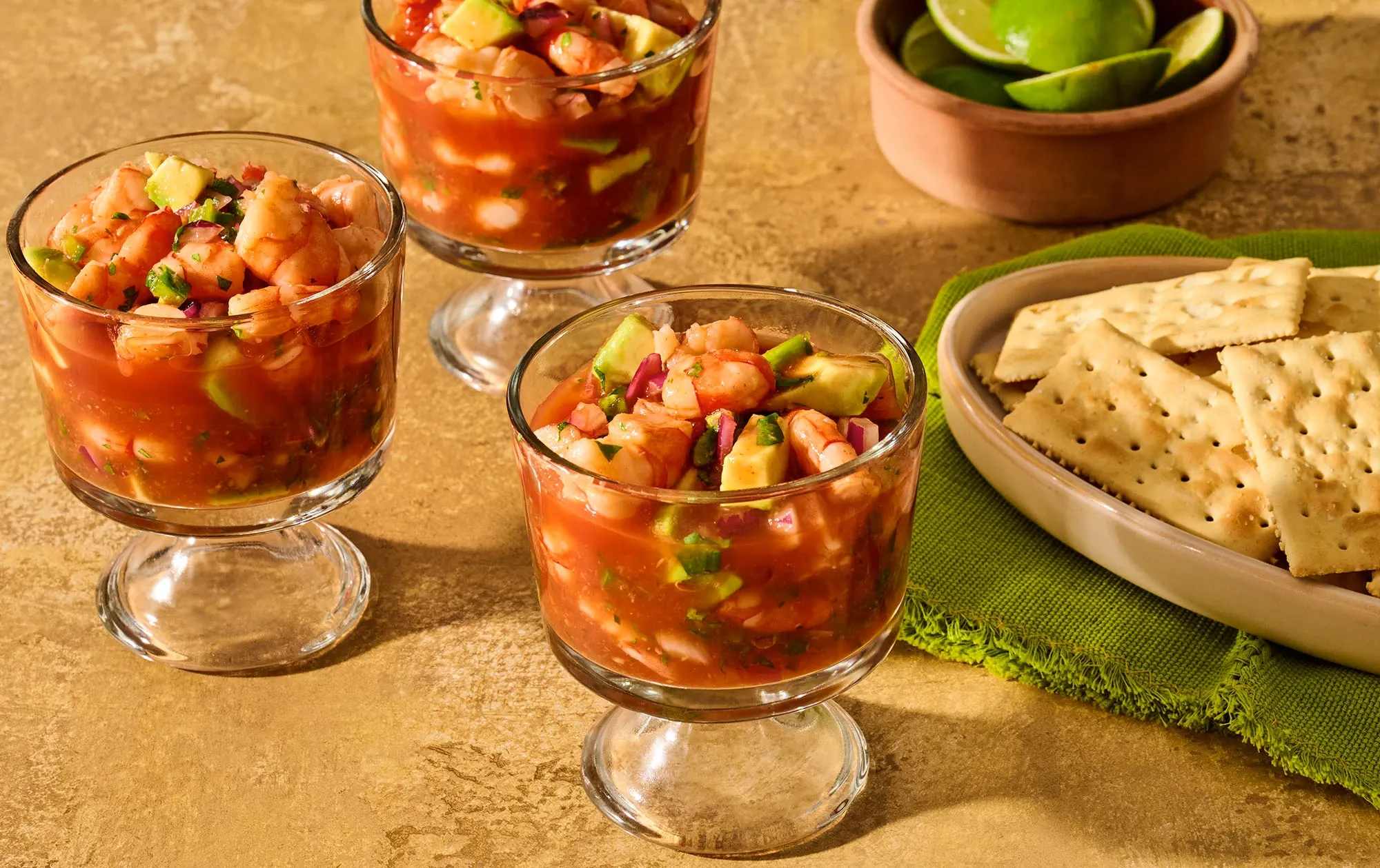 Coctel de Camarones (Mexican Shrimp Cocktail)