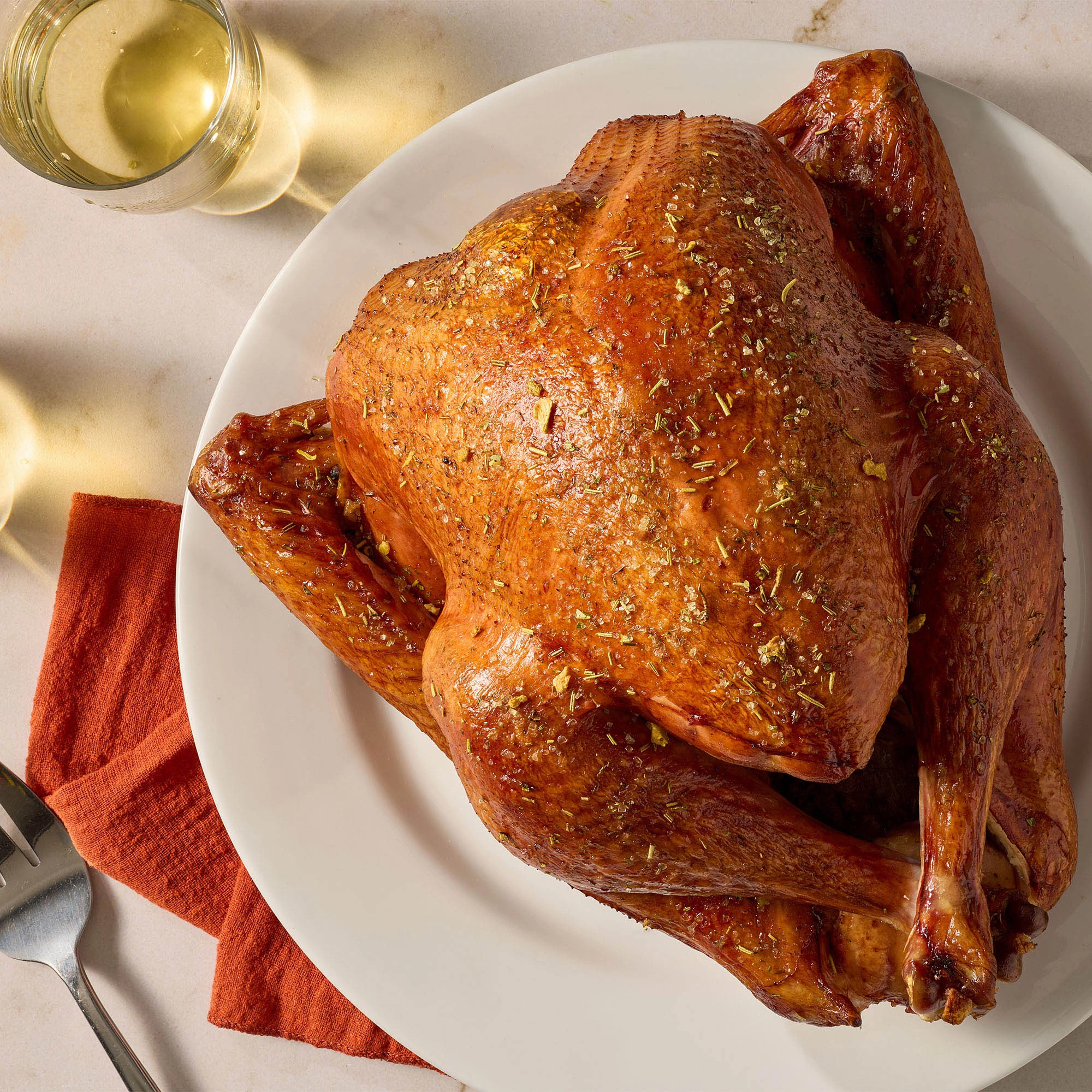 Easy Dry Brined Turkey
