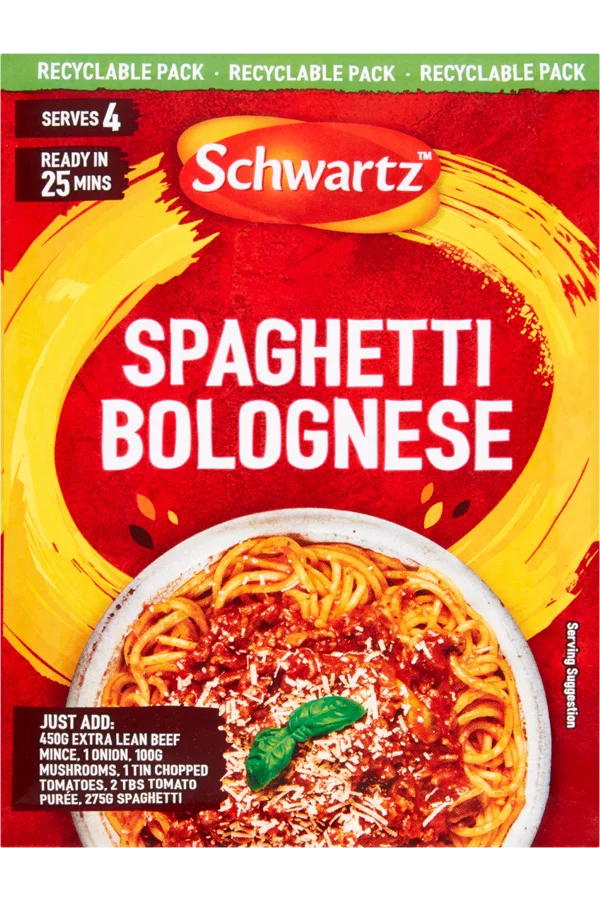 Spaghetti Bolognese Recipe Mix