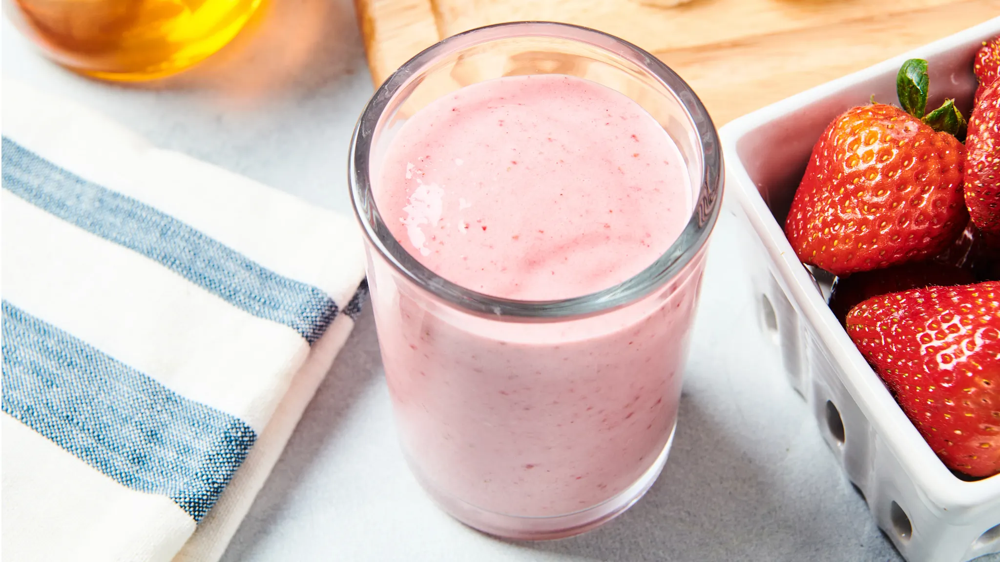 Strawberry Vanilla Smoothie
