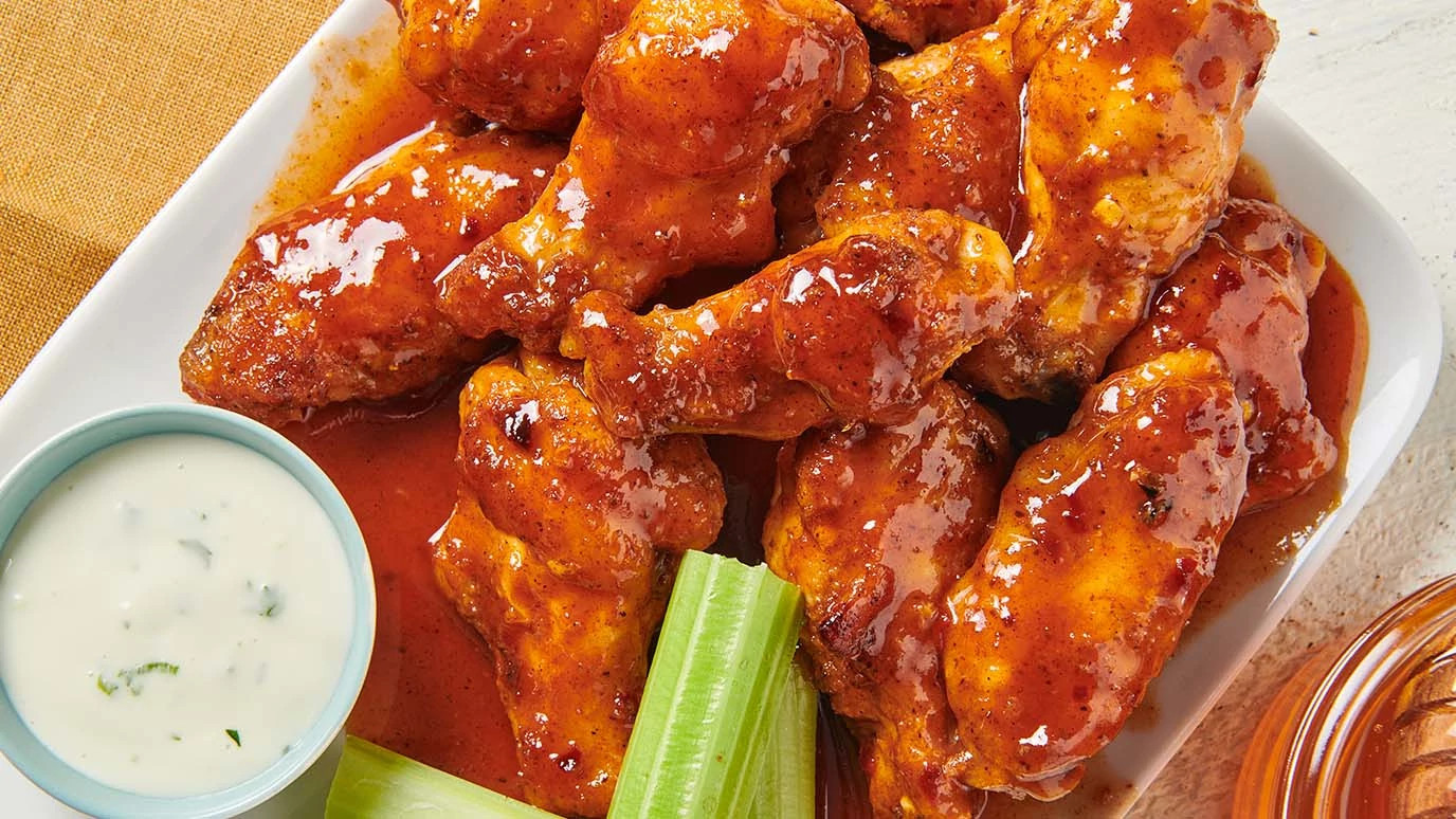 Old Bay Hot Honey Wings