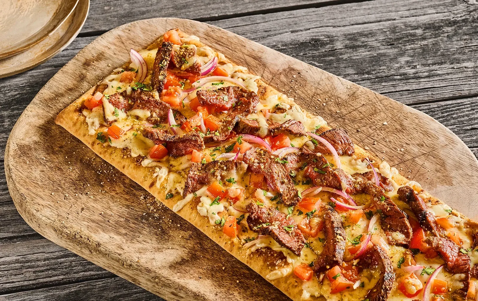 Jalapeño Lime Steak Flatbread