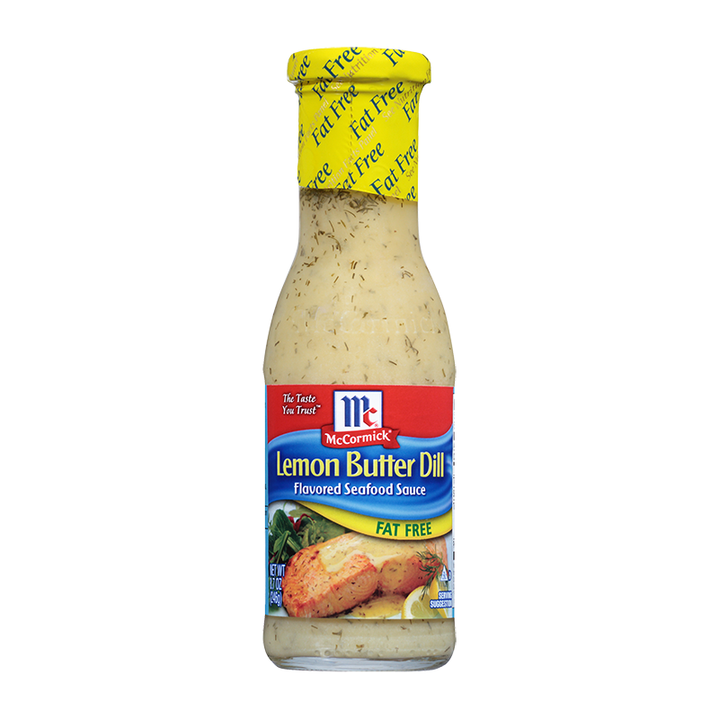 fat free lemon butter dill seafood sauce