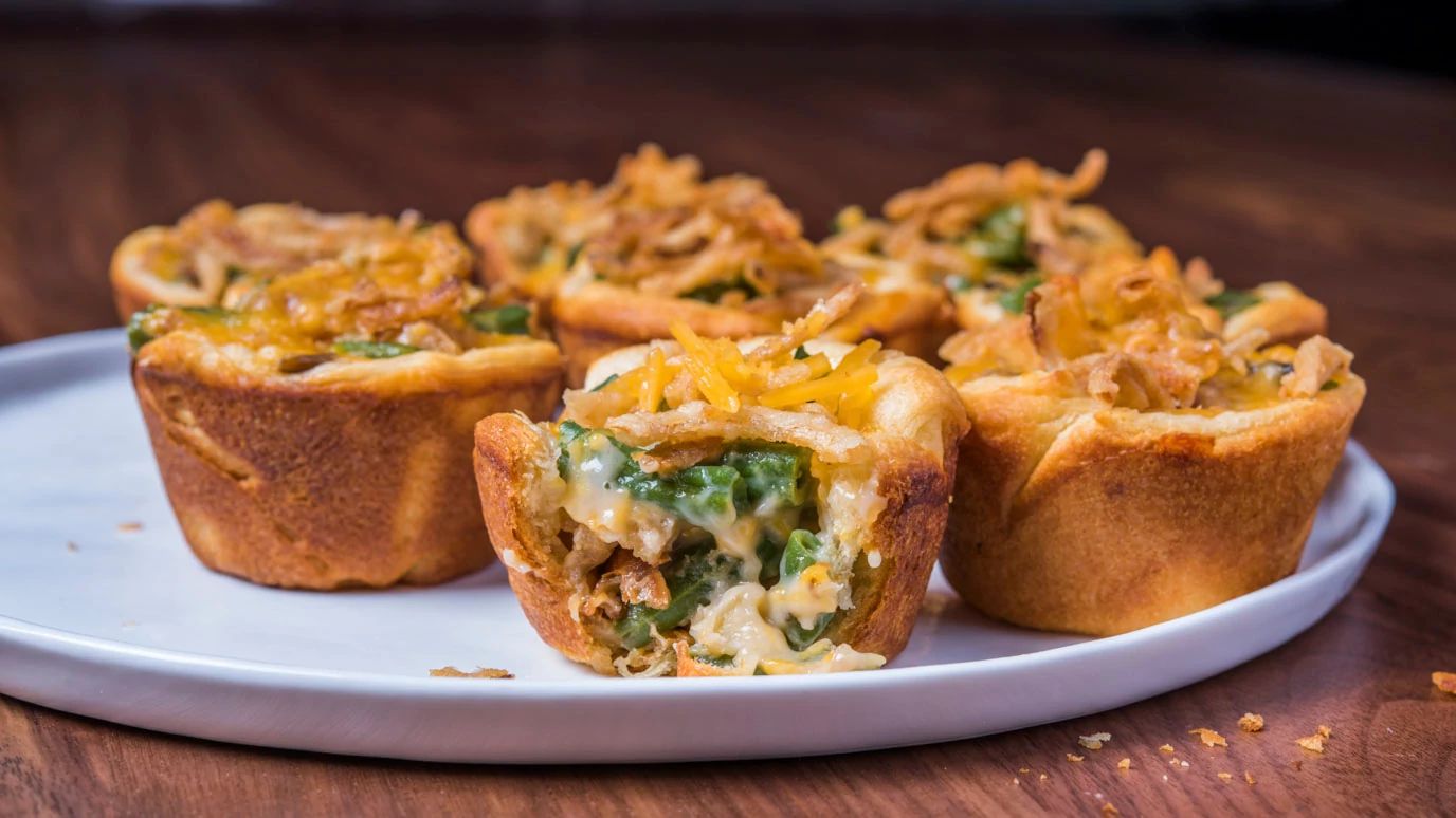 Green Bean Casserole Muffins