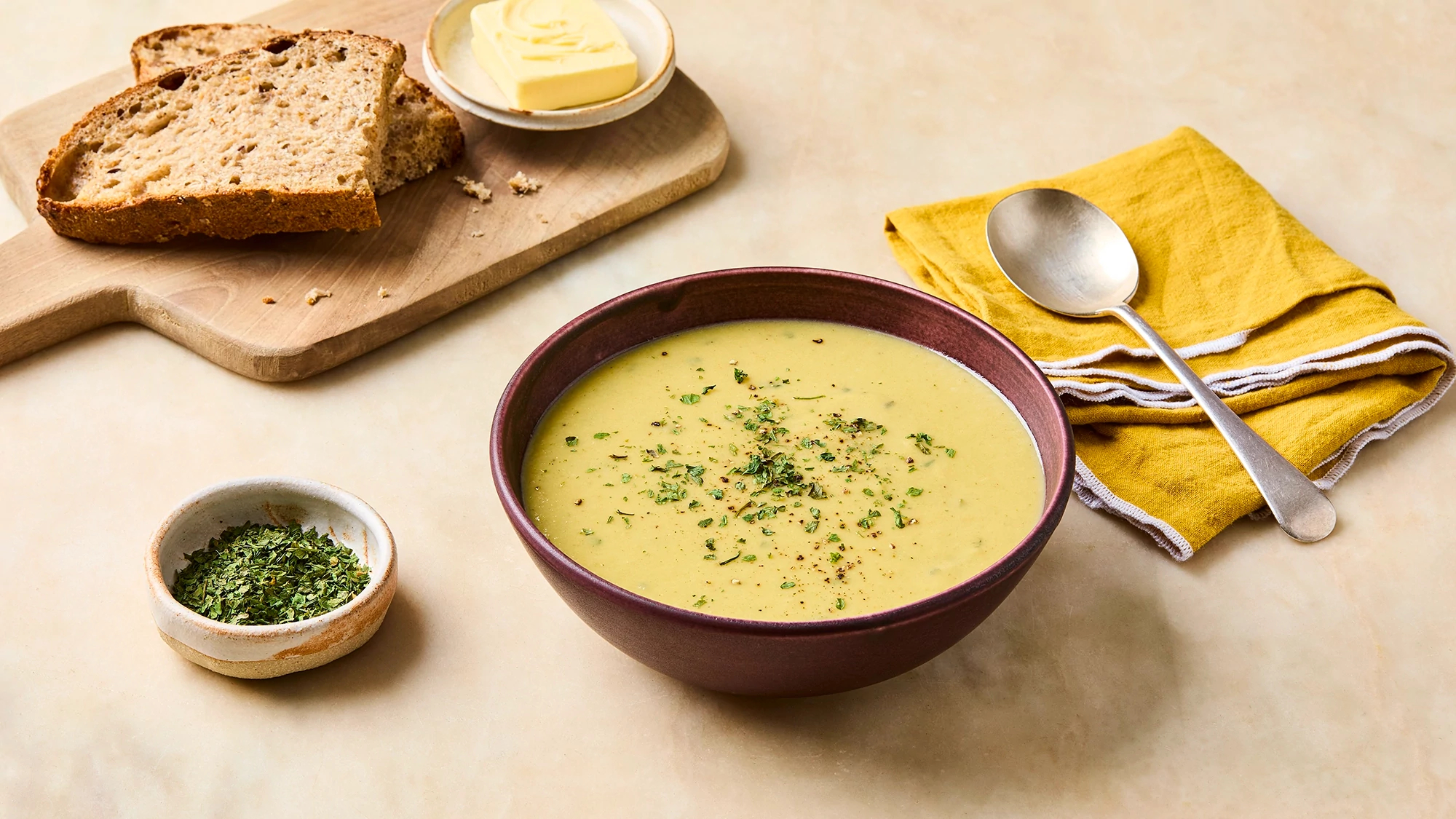 Easy Leek and Potato Soup Recipe