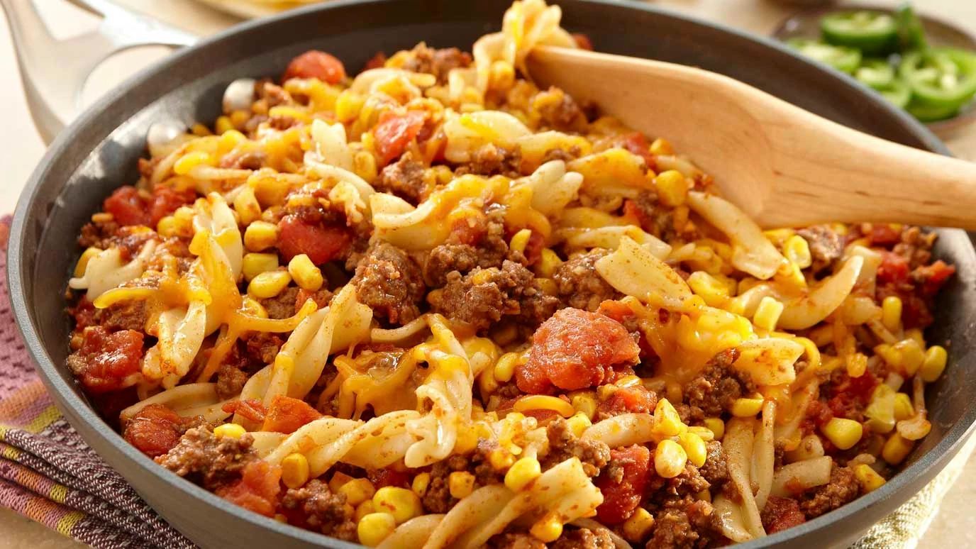 Taco Pasta Skillet