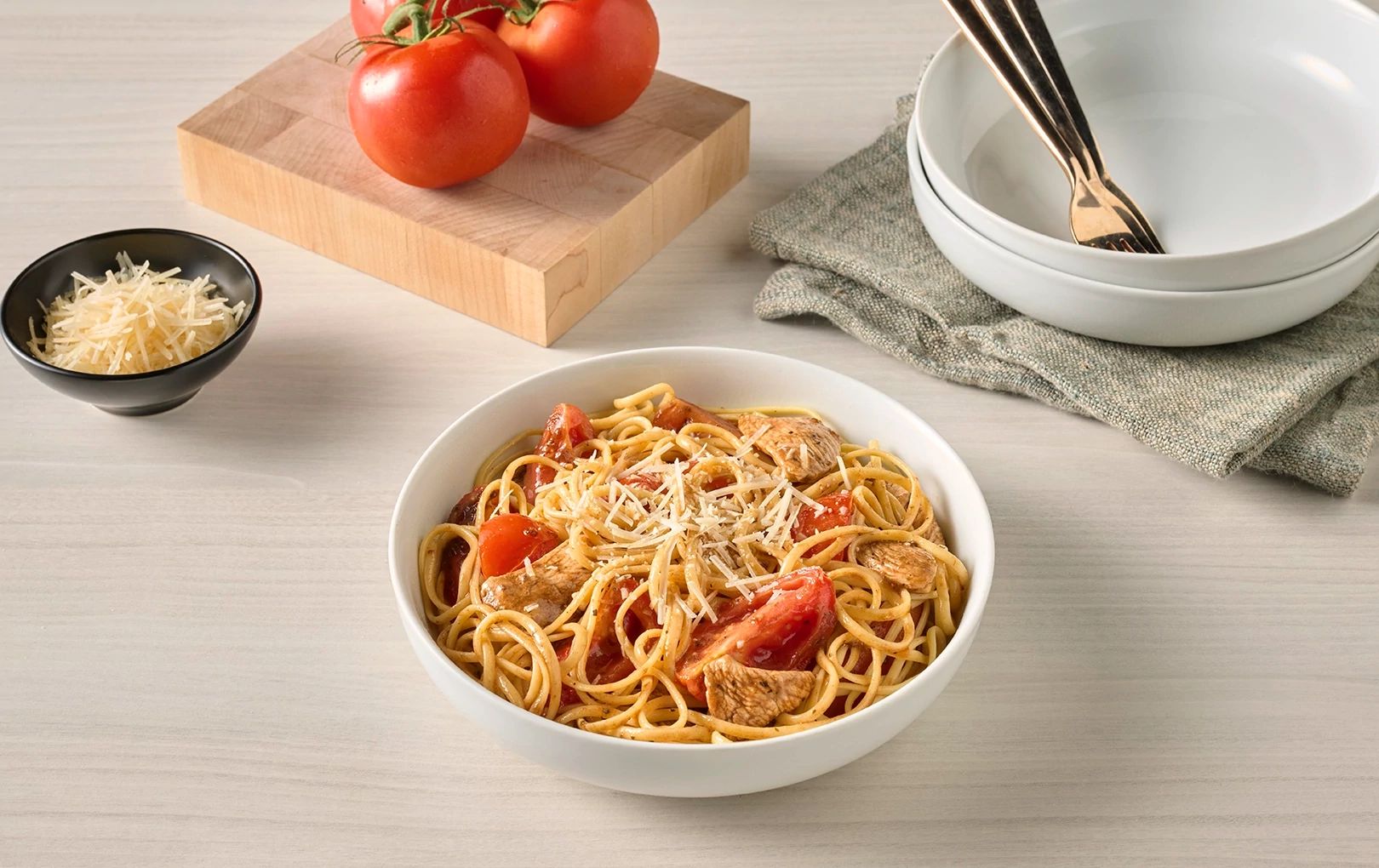 Tuscan Chicken Bruschetta