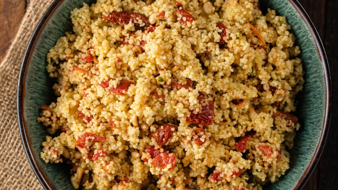 Sun dried Tomato and Basil Couscous