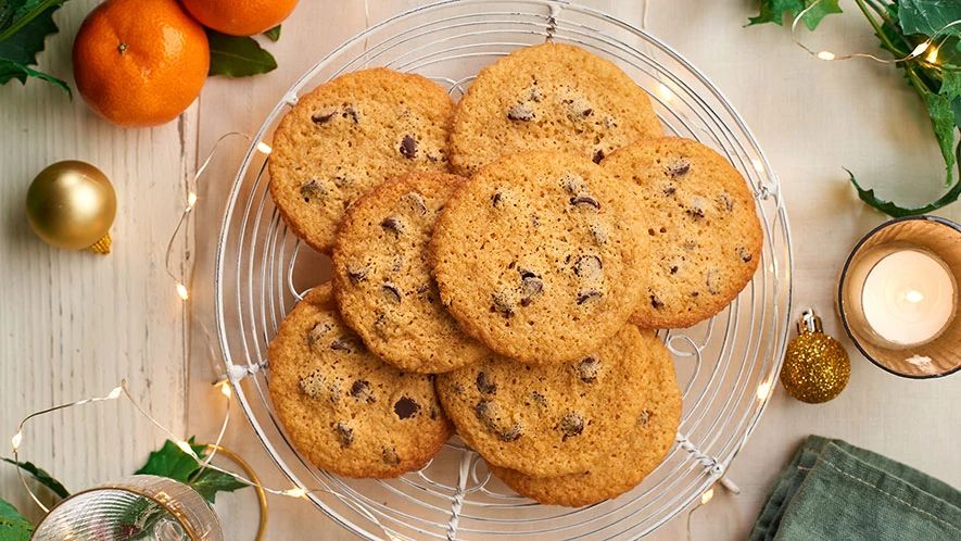 Chocolate and cinnamon cookies